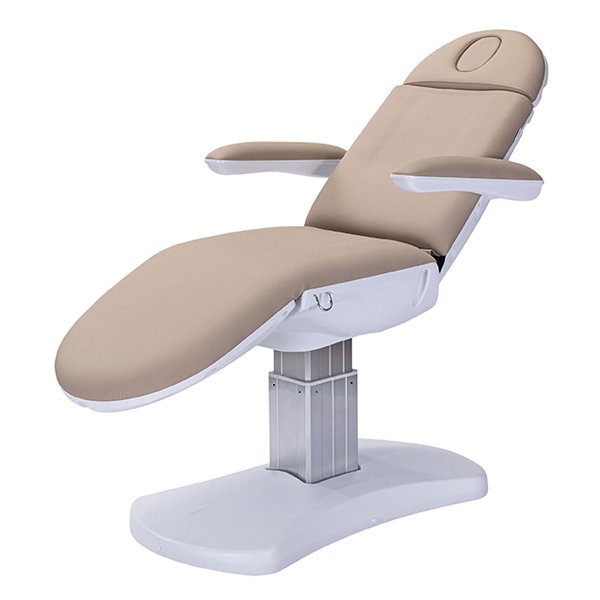 3 section beauty bed in anti-microbial medical grade vinyl